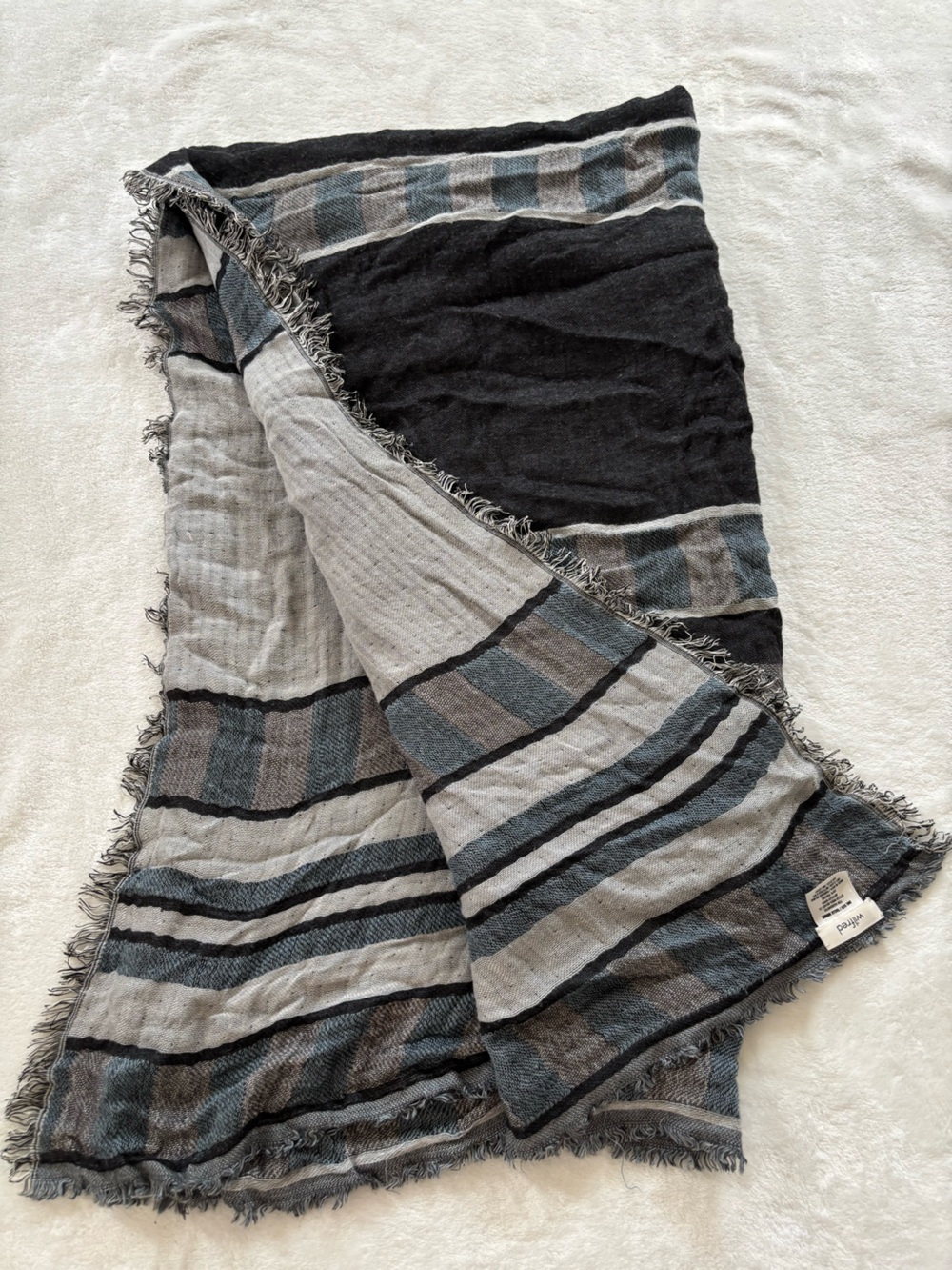 Aritzia Wilfred blanket scarf